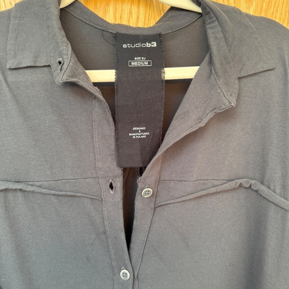 Studio B3 Tunic Dress. Dark Green, Comfy, Dress or Tunic. Medium but roomy! - Picture 3 of 6